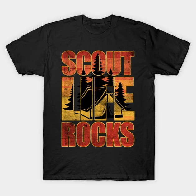 Scouting Scout Leader T-Shirt by BOOBYART